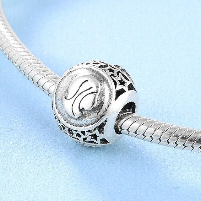 Sterling Silver Beads Fit Original Pandora Charm Bracelet