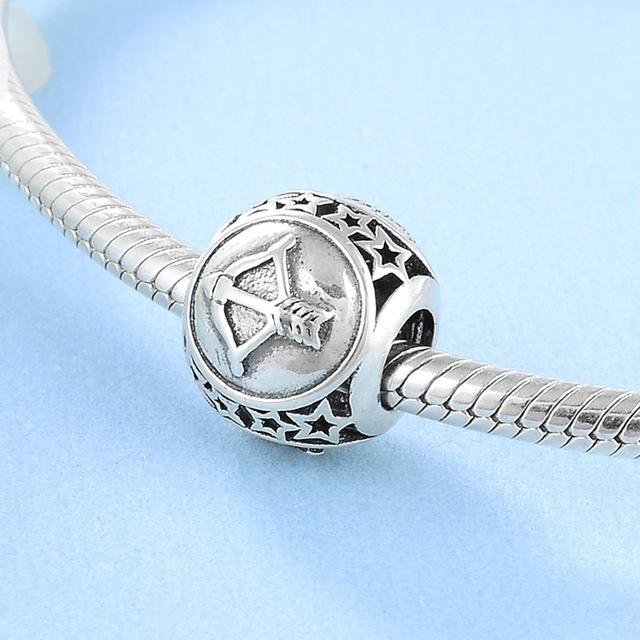 Sterling Silver Beads Fit Original Pandora Charm Bracelet