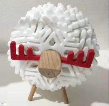 Wooden Sheep Felt Coasters