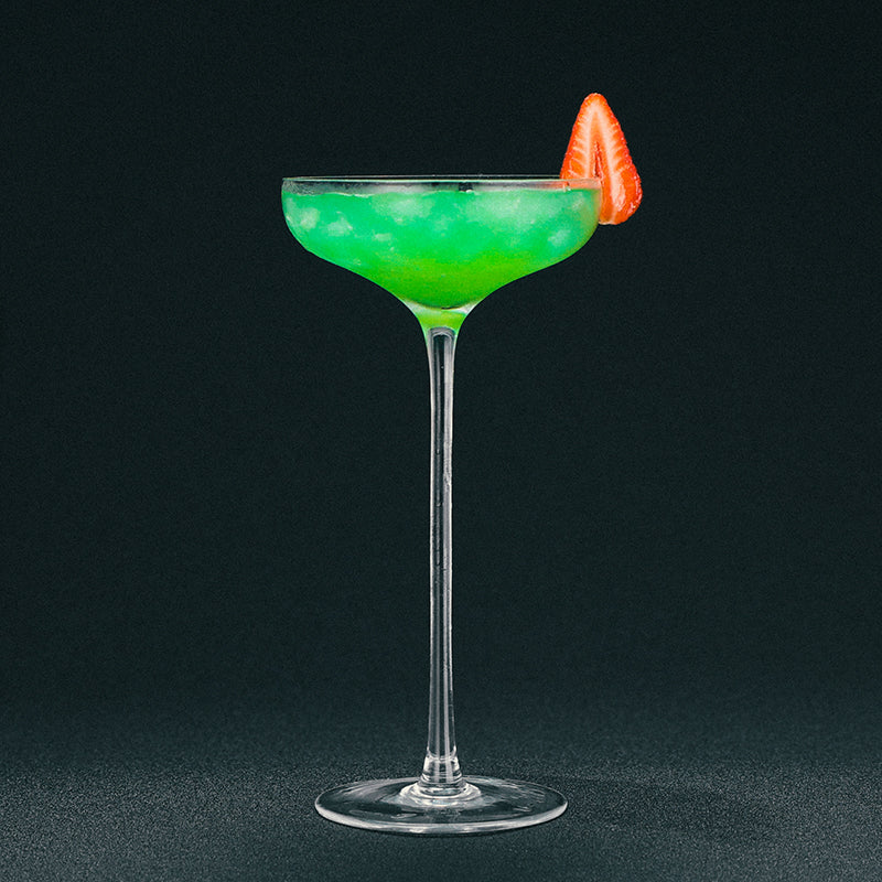 2Pc Tall Goblet Martini Glass