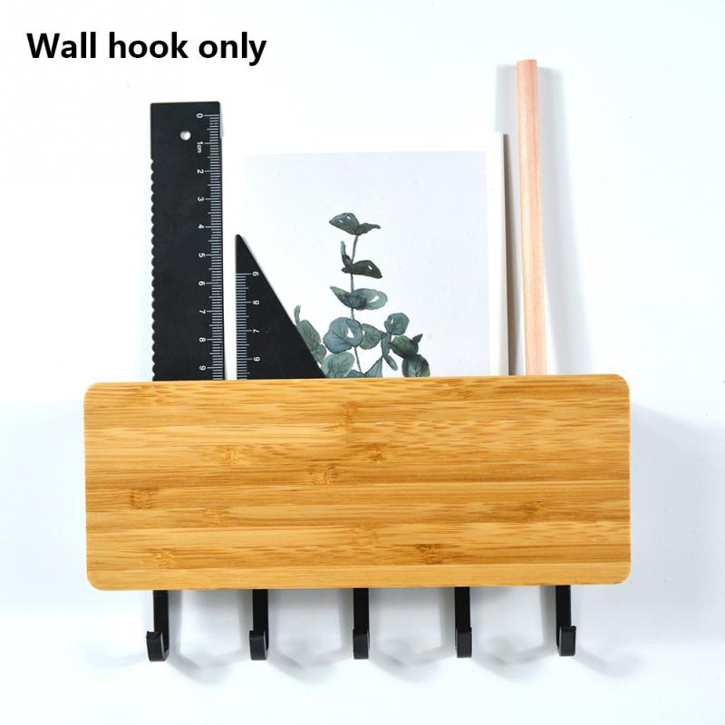 Bamboo Wall Storage Rack