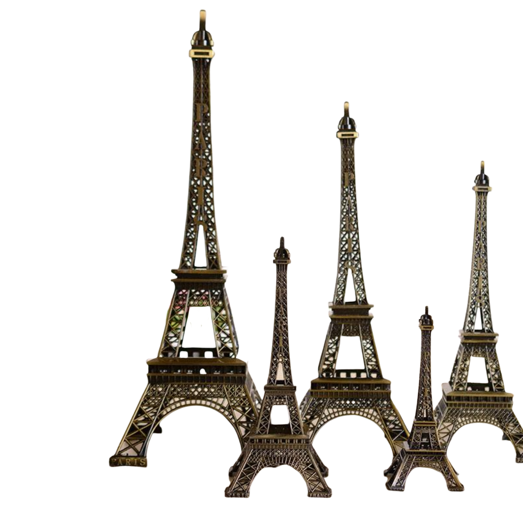 Bronze Eiffel Tower Statue