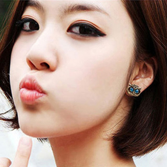 Pendientes geométricos grandes y redondos bañados en plata y oro para mujer