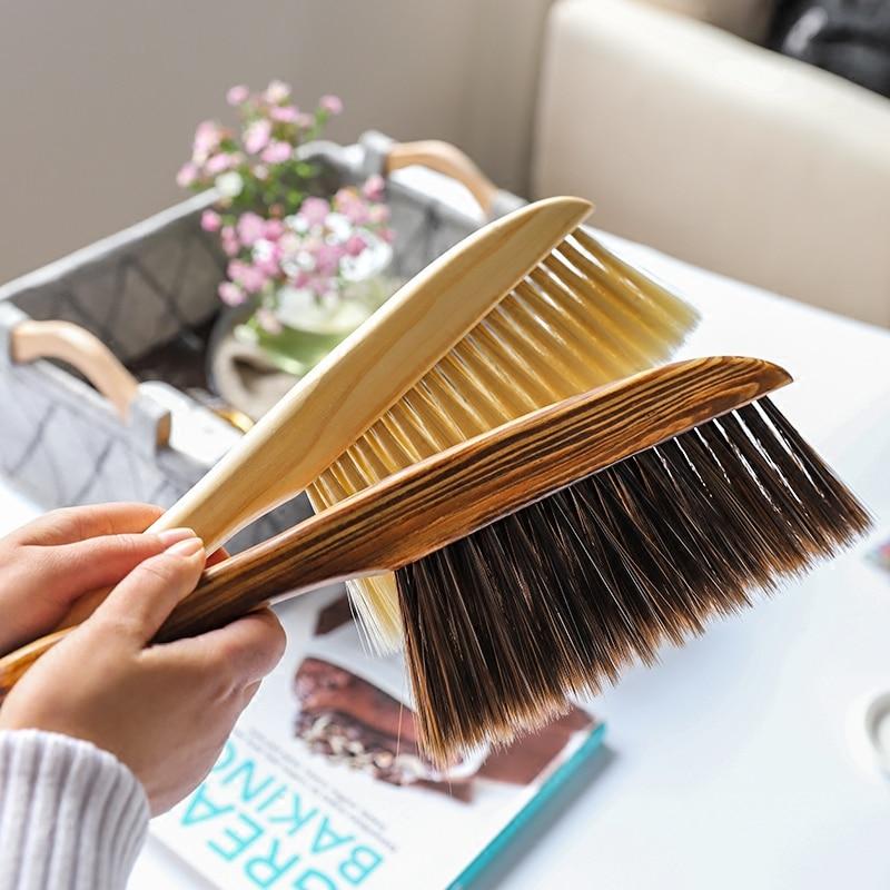Wooden Long Handle Hair Brush